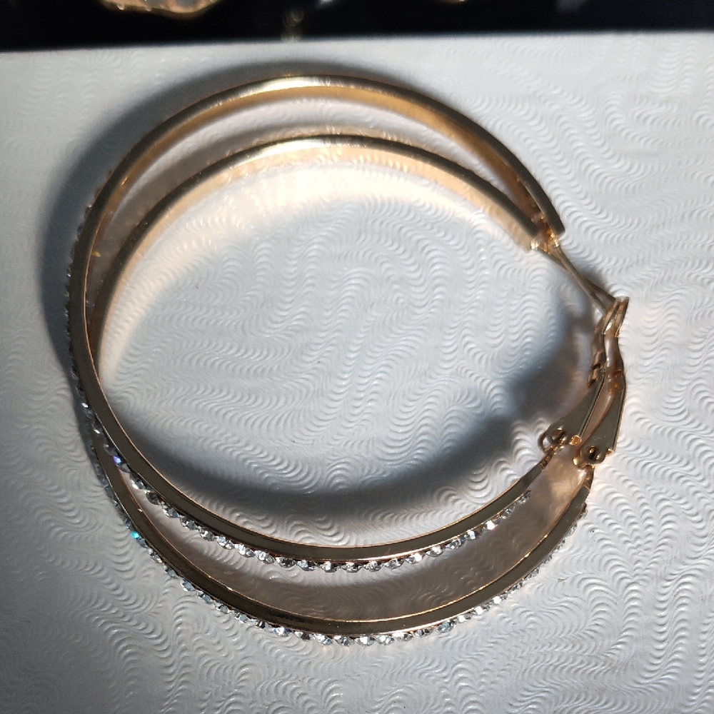 Elegant Gold Hoop Earrings